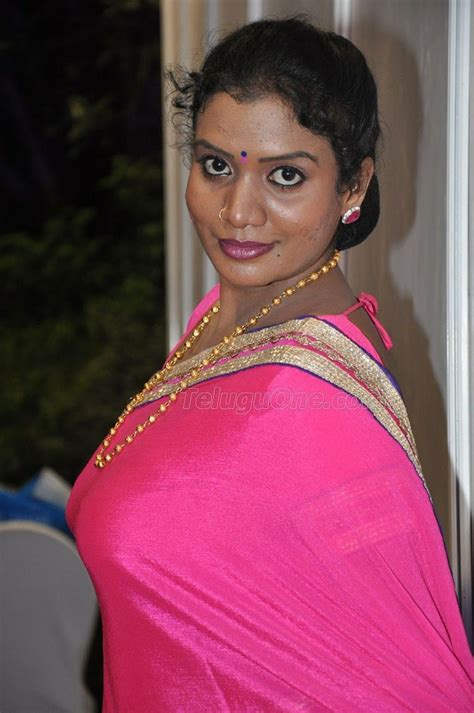 Beautiful aunty saree Stock Photos and Images